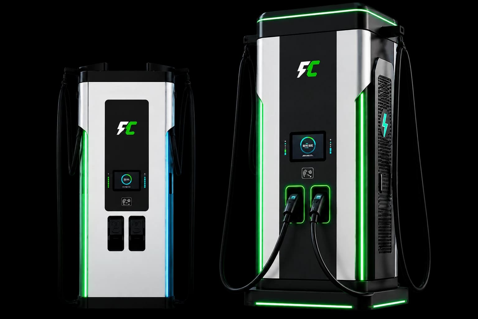 Friction Charge DC fast chargers — 60 kW and 120 kW models